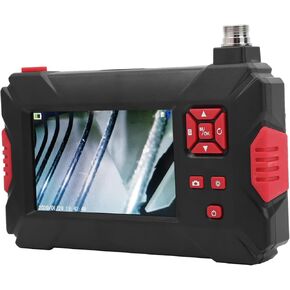 WALFRONT Inspection Endoscope Camera with Light 8mm Dual Lens Industrial Endoscope 1080P LCD Display Borescope Camera 9 Lights for Pipeline Inspection (10M) in Kuwait