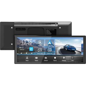 INNOVV V2 10.3 بوصة Carplay & Android، شاشة لمس IPS 1920 * 720 IPS للسيارة، وصلة مرآة، تسجيل حلقة، GPS، Siri مع حامل سحري قابل للتعديل in Kuwait