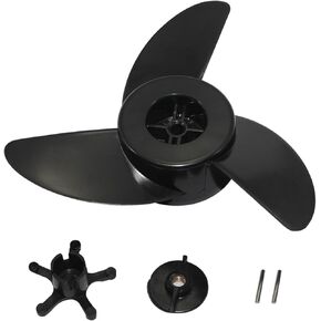 3-Blade Trolling Motor Propeller 3.5" Hub Replacement for MotorGuide Machete III, R3 55lb, W55, Xi5 36V, 75 Wireless – Shallow-Water Replacement Drill Power Prop MGA089B in Kuwait