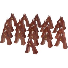 مجموعة دعم جسر Guzheng الخشبي من Toyvian 1-21 وتر Guzheng استبدال أجزاء ملحقات إصلاح الآلات الموسيقية التقليدية in Kuwait