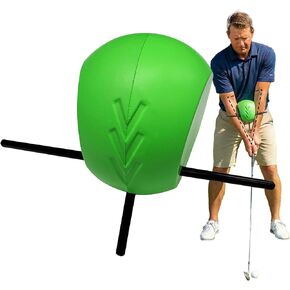 كرة مساعدة لتدريب الجولف - كرة اتصال جولف مضغوطة بين الأذرع - مدرب أرجوحة لتصحيح الوضعية وممارسة المحاذاة - تساعد على تدريب ميكانيكا التأرجح المناسبة وهيكل الذراع in Kuwait