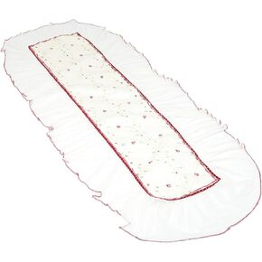 غطاء Totority Guzheng حامي من الدانتيل السميك تصميم مانع للانزلاق نمط زهور صغير قابل لإعادة الاستخدام غطاء غبار Guzheng مناسب عالمي in Kuwait