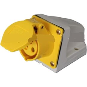 Industrial waterproof exposed socket 110V/16A/2P+E SF-113-4 in Kuwait