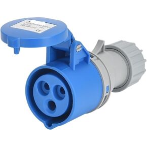 Industrial and socket connector three-phase 3-core 4P5 hole 16A/32A waterproof non-explosion-proof IP44(5P16A IP44 dark straight seat GP) in Saudi Arabia