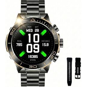 SOUYIE Luxury Smart Watch for Men Bluetooth Call, 1.43" AMOLED, iOS/Android in Kuwait