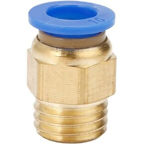 Pneumatic quick connector metric thread straight-through quick-insertion tracheal connector PC6/8/10/12-M8/M10M12M16(PC 10-M8*1.25) in Saudi Arabia