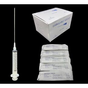 Myco Labs 16G 5 بوصة 125 مم Luer Lock للاستعمال مرة واحدة لتوزيع الرسم السائل في معمل الفطريات يستخدم طويل جدًا (25 حزمة) in Kuwait
