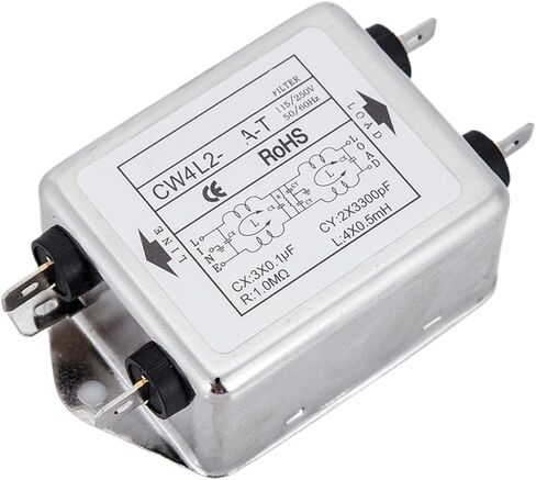 CW4L2-3A/6A/10A/20A-T Dual-Section Plug-in Interface Single-Phase 220V Power Filter(CW4L2-10A-T) in Saudi Arabia