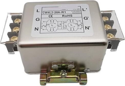 CW4L2-10A/20A/30A-R1 DIN Rail Type Power Filter 220V DIN Rail Terminal Block(CW4L2-10A-R1 10A) in Saudi Arabia