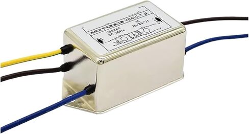 YB410-1A/3A/6A مرشح طاقة تيار متردد أحادي الطور مزدوج الرصاص 220 فولت مضاد للتدخل (YB410-1A) in Saudi Arabia