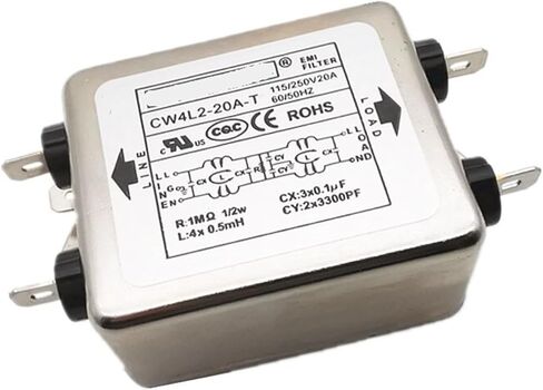 مرشح الطاقة على مرحلتين CW4L2-20A-T 220V20A in Kuwait