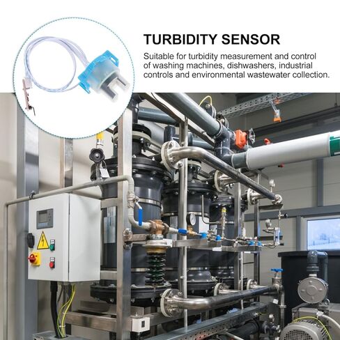 Alipis 5V Turbidity Sensor Module for Water Detection Accurate Turbidity Value Measurement for Washing Machines Dishwashers and Wastewater Monitoring Systems in Saudi Arabia