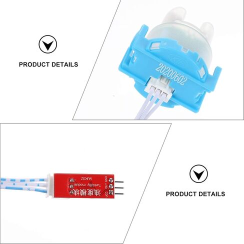 Alipis 5V Turbidity Sensor Module for Water Detection Accurate Turbidity Value Measurement for Washing Machines Dishwashers and Wastewater Monitoring Systems in Saudi Arabia