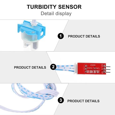 وحدة استشعار التعكر 5 فولت للكشف عن مراقبة المياه وكشف قيمة التعكر في الغسالات وغسالات الأطباق in Kuwait
