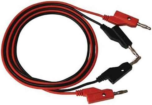 10 مجموعات من مجموعات الرصاص لاختبار الموز إلى الموز، بطول 3 أقدام، كابلات حمراء وسوداء من RSR Electronics in Kuwait