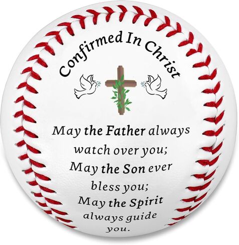 Confirmation Gifts for Boys Christian Baseball Senior Night Gifts for Teenage Boys Girls First Communion Baptism Gif T for Teens Son Base-ball Lovers Religious Catholic End of Season Sports Present in Kuwait