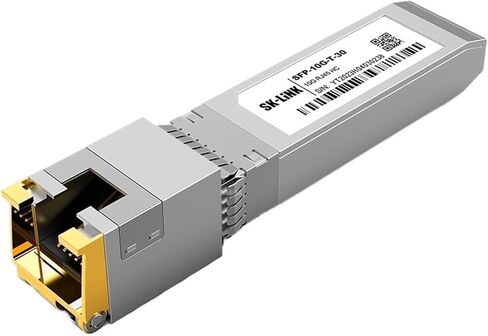 وحدة تحويل بصري إلى منفذ كهربائي وحدة الألياف الضوئية RJ45 منفذ بصري 1.25 جيجا بايت إلى وحدة بصرية لمنفذ كهربائي جيجابت متوافقة مع H3C h3c (10 جيجابت 30 مترًا) in Kuwait