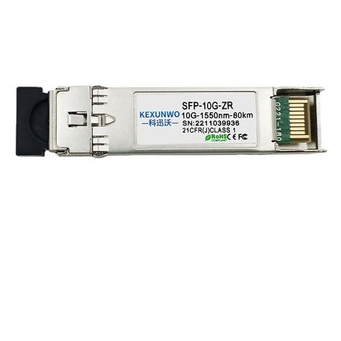 10G 10G وحدة بصرية مزدوجة الألياف أحادية الوضع 80 كجم وحدة بصرية SFP-10G-ZR متوافقة مع H3C in Saudi Arabia