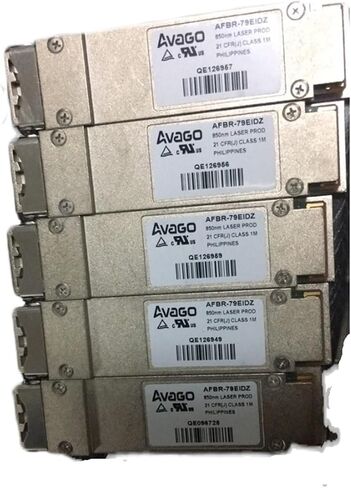 AFBR-79EIDZ 850nm-40G-0.15km-QSFP+ وحدة بصرية متعددة الأوضاع سعة 40 جيجابت، مسافة 150 مترًا in Saudi Arabia