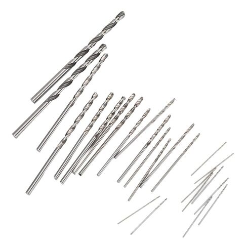Estink مايكرو تويست لقم الثقب مجموعة HSS عالية السرعة الصلب مستقيم عرقوب مثقاب صغير لساعة المجوهرات PCB الحرف الخشب البلاستيك DIY 25 قطعة 0.5 مم إلى 3 مم in Kuwait