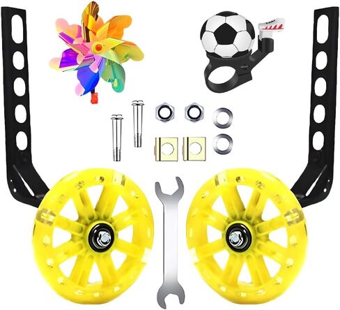 Adjustable Training Wheels for Bike Fits 12/14/16/18/20 Inch Bikes Bicycle Training Wheels for Stabilizer Training, 1 Pair.(blue) in Saudi Arabia