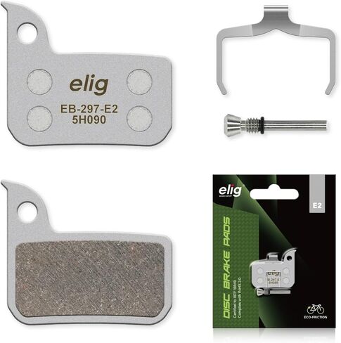 وسائد فرامل قرص الدراجة من ELIG متوافقة مع Avid Sram Apex 1، CX1، S-700 B1، Force 1، Force 22، Rival 1، Rival 22، Level TLM، Level Ultimate، Red eTap HRD، Red 22｜MTB/eMTB/Downhill/Trail/All Mountain in Kuwait