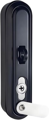 MS8012 سبائك الزنك خزانة الاتصالات سرقة قفل باب الاتصالات فلاتلوك مع مقبض من النوع المعلق 1 قطعة in Kuwait