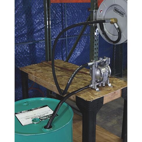 Roughneck Air-Operated Double Diaphragm Oil Pump - 12 GPM, 1/2in. Inlet and Outlet in Kuwait