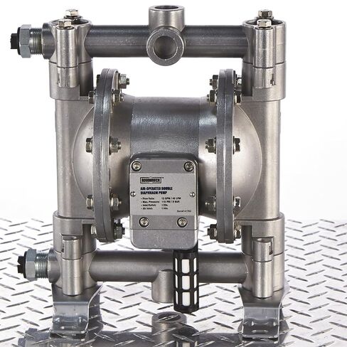 Roughneck Air-Operated Double Diaphragm Oil Pump - 12 GPM, 1/2in. Inlet and Outlet in Kuwait