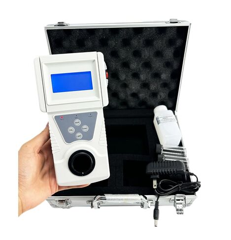 محلل اختبار مقياس التعكر الرقمي مع حل التعكر القياسي فورمازين نطاق القياس من 0 إلى 50 دقة NTU 0.01 NTU 6V خطأ إرشادي في محول الطاقة (خطأ أساسي) ±6% in Kuwait