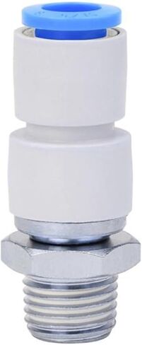 KSH8-01 High-speed Rotating Straight Joint Pneumatic Tracheal Outer Wire Bent KSL6-01 1Pcs(高速旋转直通KSH6-01) in Kuwait