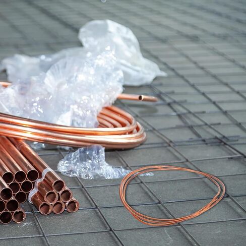Cabilock Soft Copper Coil Tubing 2.2mm Od X 0.5mm Wall Refrigeration Copper Tube for Air Conditioner Replacement and Hvac Refrigeration Applications in Saudi Arabia