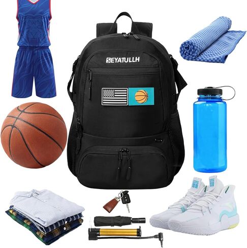 Basketball Backpack with Ball Holder - Sports Equipment Bag with Shoe Compartment in Kuwait