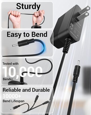 12V Power Supply Compatible with Bullseye Pro Max Digital Tire Inflator Bulls Eye Pressure Gauge Air Li-ion 1745-BAT 9475B-BAT 11.1VDC 1500mAh 11.1V 2000mAh Charger in Saudi Arabia