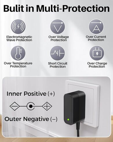 12V Power Supply Compatible with Bullseye Pro Max Digital Tire Inflator Bulls Eye Pressure Gauge Air Li-ion 1745-BAT 9475B-BAT 11.1VDC 1500mAh 11.1V 2000mAh Charger in Saudi Arabia