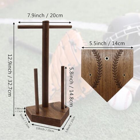 Baseball and Softball Ring Holder for Softball Sports Jewelry,Championship Ring Display Case for Baseball Drip,Jewelry Organizer for Baseball Accessories and Necklace,Sport Bracelet in Kuwait