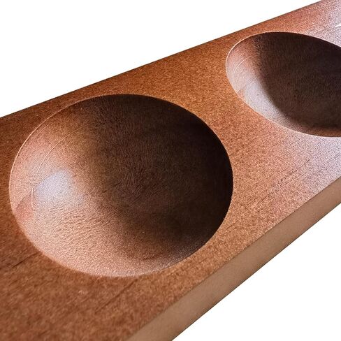 علبة عرض كرة جولف خشبية مكونة من قطعة واحدة، حامل كرة جولف على رف عائم لعرض 6 كرات - حامل على الحائط/حامل سطح الطاولة، ديكور مكتب وهدية تذكارية لهواة جمع الجولف in Kuwait