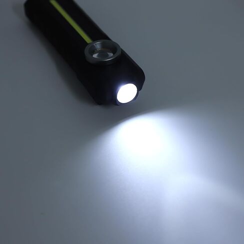 مصباح تفصيلي من Keenso، مصباح فحص طلاء LED متطابق الألوان قابل لإعادة الشحن مع قاعدة مغناطيسية وخطاف، خرج ساطع 500 لومن، CRI 93، 2700K 4500K 6500K in Kuwait