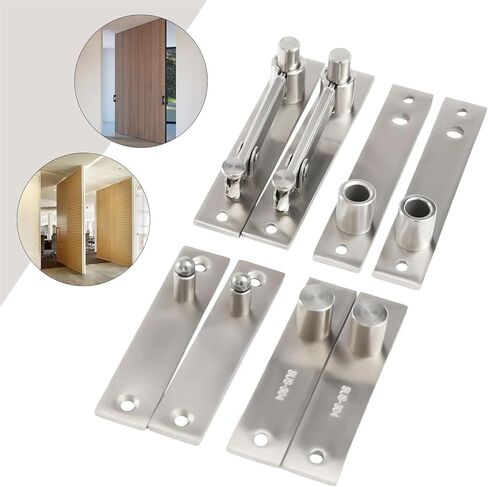 مفصل محوري للباب رف كتب مخفي شديد التحمل 360 درجة غير مرئي 2 قطعة in Kuwait