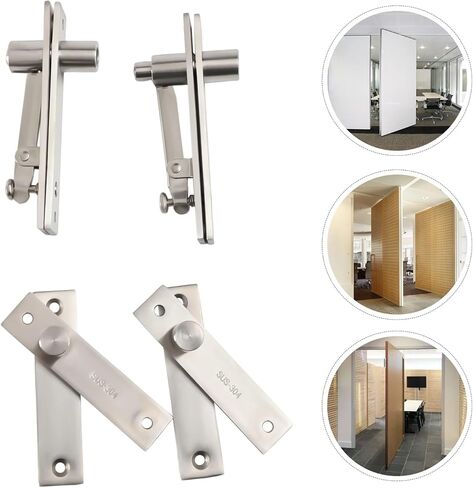 مفصل محوري للباب رف كتب مخفي شديد التحمل 360 درجة غير مرئي 2 قطعة in Kuwait