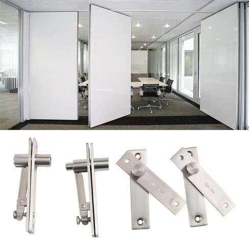 مفصل محوري للباب رف كتب مخفي شديد التحمل 360 درجة غير مرئي 2 قطعة in Kuwait