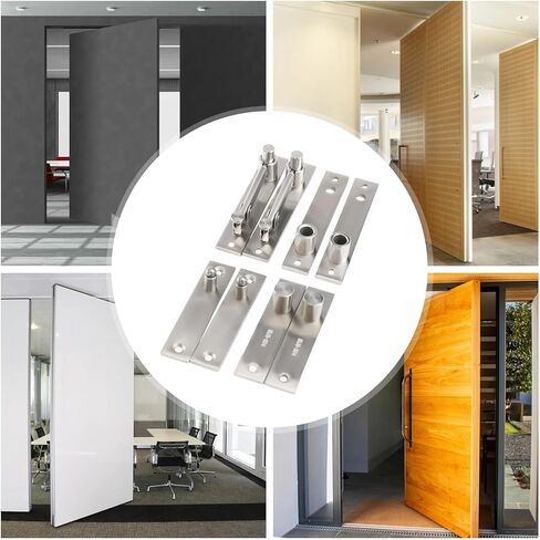 مفصل محوري للباب رف كتب مخفي شديد التحمل 360 درجة غير مرئي 2 قطعة in Kuwait