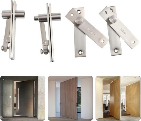 مفصل محوري للباب رف كتب مخفي شديد التحمل 360 درجة غير مرئي 2 قطعة in Kuwait