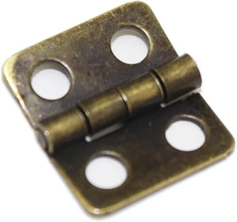 مفصلات حديدية 13 × 12 مم 180 درجة دوران ريترو 20 قطعة (أصفر) in Kuwait