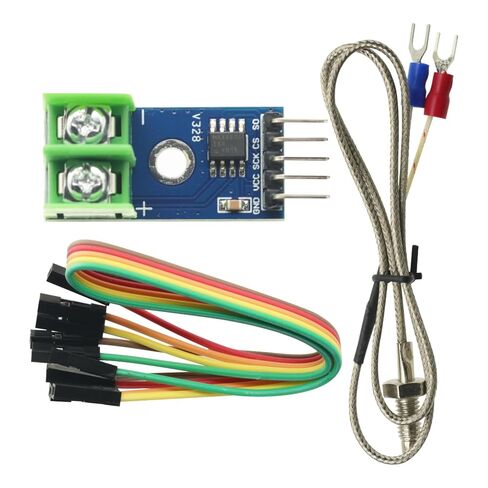 DC 3-5V MAX6675 Module with K - Type Thermocouple Temperature Sensor Set. Comes with an M6 Screw and is Suitable for Arduino. in Saudi Arabia