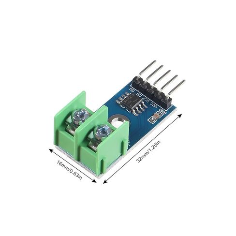 DC 3-5V MAX6675 Module with K - Type Thermocouple Temperature Sensor Set. Comes with an M6 Screw and is Suitable for Arduino. in Saudi Arabia