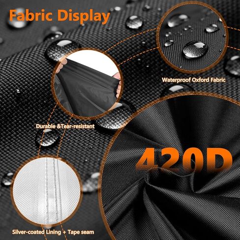 Kayak Rack Cover 12.1'L x 3'W x 4.6'H Black Comprehensive Protection, Suitable for 2-4 Levels Freestanding Kayak Racks, for Garage/Outdoor, Durable & Tear-Resistant in Kuwait