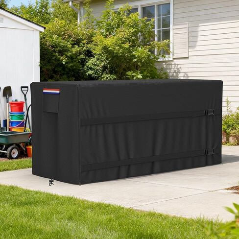 Kayak Rack Cover 12.1'L x 3'W x 4.6'H Black Comprehensive Protection, Suitable for 2-4 Levels Freestanding Kayak Racks, for Garage/Outdoor, Durable & Tear-Resistant in Kuwait