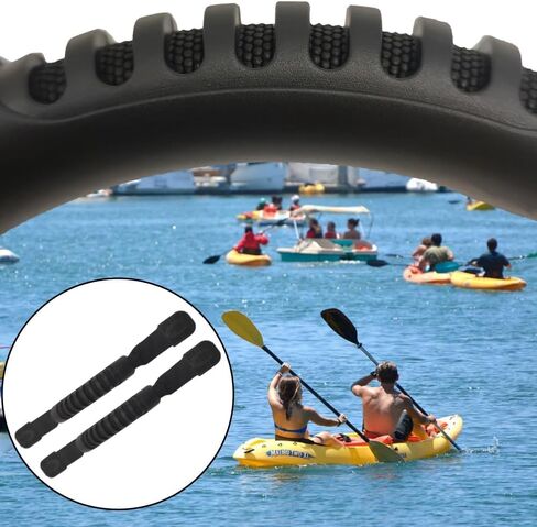 Canoe/Kayak Molded Webbing Handle with Screws- for Kayak Paddle Tandem Canoe Boat & Lifetime Kayaks Side Mount Handles (Pack of 2) in Kuwait
