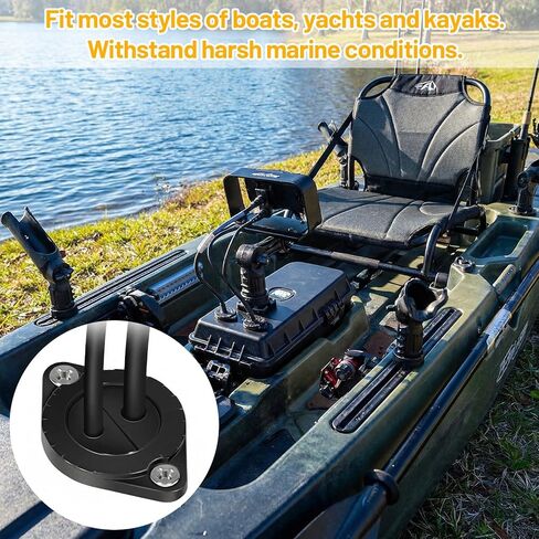 Threehoney Through Hull Wiring Kits for Device Battery Connections, Thru Hull Wiring Kits for Wilderness Track Mount Systems, Kayak Fishing Accessories for Installs of Fish Finders, Motors, Lighting in Saudi Arabia